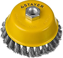 STAYER O 120 мм, щетка чашечная для УШМ 35128-120