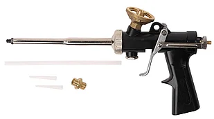 KRAFTOOL пистолет для монтажной пены, цельнометаллический Super-Kraft 1-06853