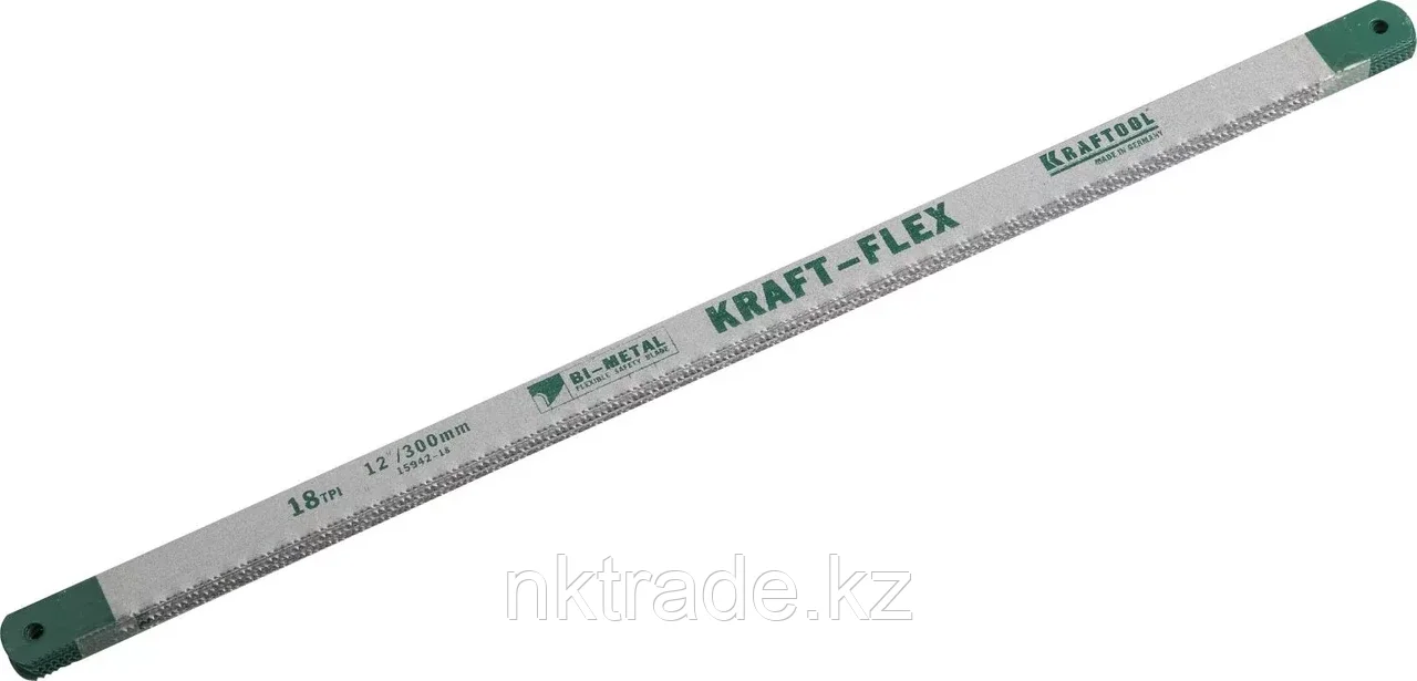 KRAFTOOL 300 мм, 18 PTI полотно по металлу KRAFT-FLEX 15942-18-S50