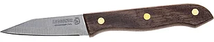 LEGIONER 80 мм, деревянной ручка, нержавеющее лезвие, тип "Solo", нож овощной GERMANICA 47832-S_z01