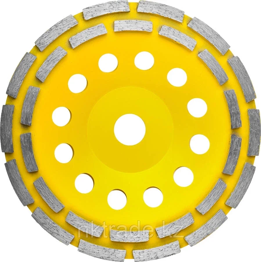 STAYER180 мм, L- 22.2 мм, алмазная, сегментная, двухрядная, чашка 33381-180 - фото 2 - id-p61498308