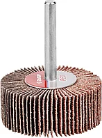 ЗУБР электрокорунд нормальный, P60, 20х50 мм, круг шлифовальный веерный лепестковый 36601-060 Мастер