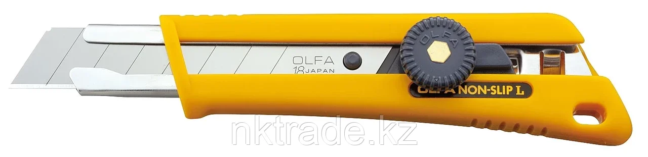 OLFA 18 мм, выдвижное лезвие, фиксатор, нож OL-NOL-1