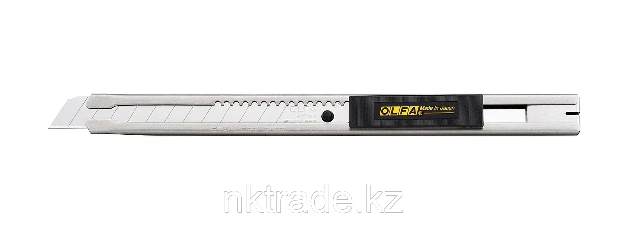 OLFA 9 мм, нож с выдвижным лезвием и корпусом из нержавеющей стали OL-SVR-2