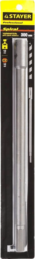 STAYER 300 мм, HEX 12.5 мм, удлинитель для сверл Левиса 2952-12-300 - фото 3 - id-p61497120