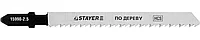 STAYER HCS, по дереву, ДСП, ДВП, EU-хвост., шаг 2.5 мм, 75 мм, 2 шт., полотна для эл/лобзика 15990-2.5_z01