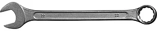 СИБИН 22 мм, оцинкованный, гаечный ключ комбинированный 27089-22