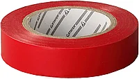 STAYER 15 мм, 10 м, цвет красный, изолента ПВХ на карточке 12292-R-15-10