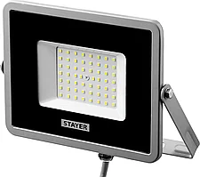 STAYER LED-MAX, 50 Вт, 6500K, IP 65, светодиодный прожектор (57131-50)