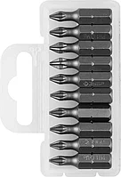 ЗУБР PH1, 25 мм, 10 шт., биты кованые МАСТЕР 26001-1-25-10