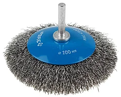 ЗУБР O 100 мм, проволока 0.3 мм, щетка коническая для дрели ЭКСПЕРТ 35230-100_z01