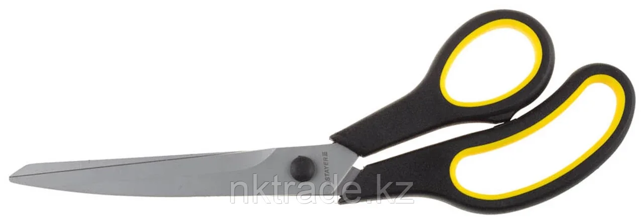 STAYER 245 мм, изогнутые, двухкомпонентные ручки, ножницы хозяйственные 40466-24 - фото 1 - id-p61488261