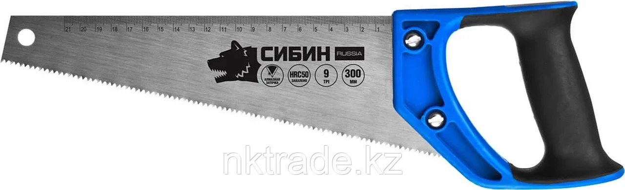СИБИН 9 TPI, 300 мм, ножовка по дереву компактная 15056-30 - фото 1 - id-p61493400