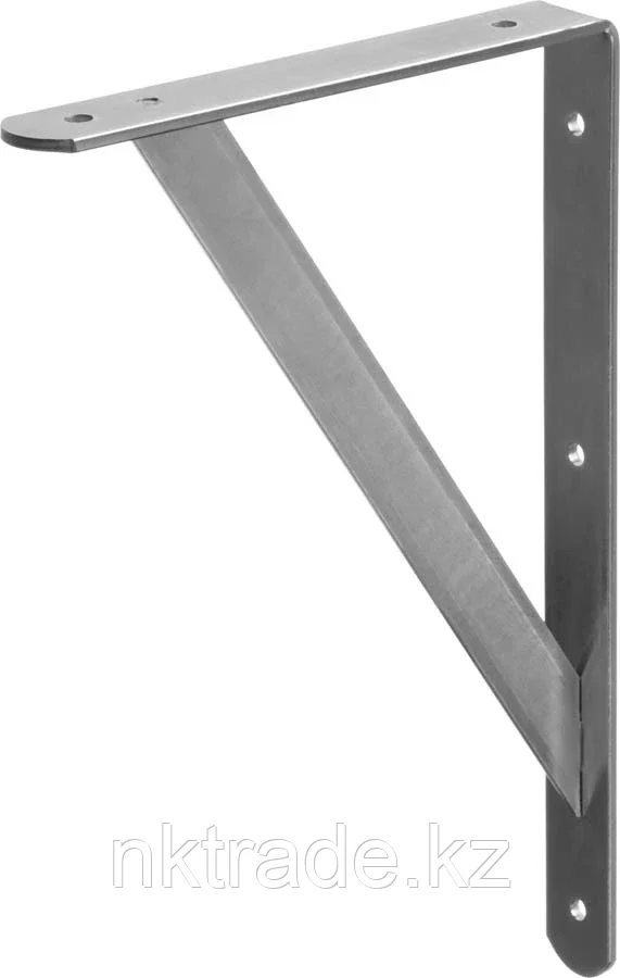 STAYER 300х200х30х4 мм, оцинкованный, уголок-кронштейн, усиленный 37422-5