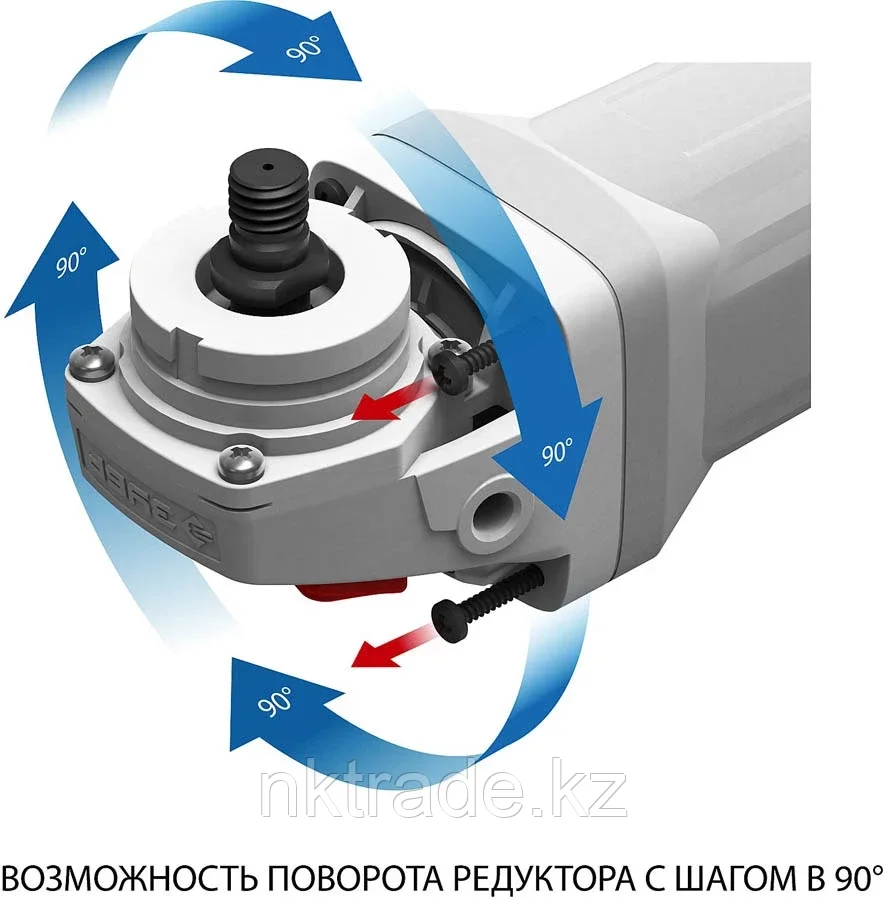 ЗУБР 1200 Вт, 125*22,2 мм, углошлифовальная машина (болгарка) УШМ-П125-1200 ЭПСТ Профессионал - фото 2 - id-p36910394