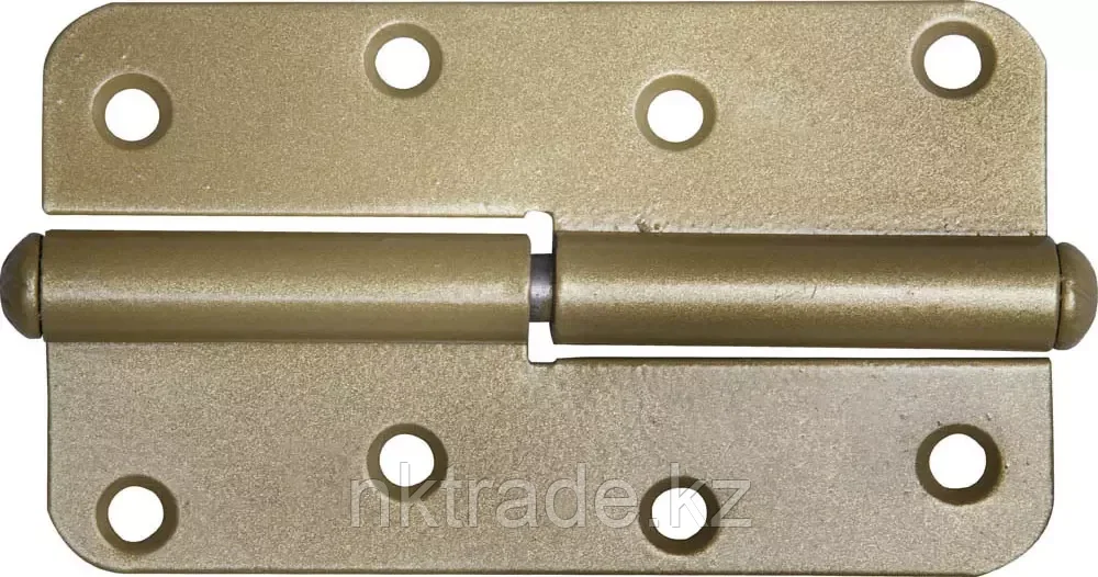 110 x 41 x 2.8 мм, 1 шт., цвет бронзовый металлик, левая, петля накладная "ПН-110" 37655-110L