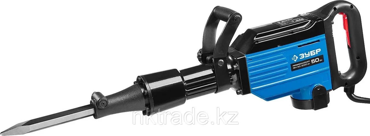 ЗУБР 2000 Вт, 1400 уд/мин, 50 Дж, бетонолом электрический ЗМ-50-2000 ВК Профессионал - фото 1 - id-p36910360