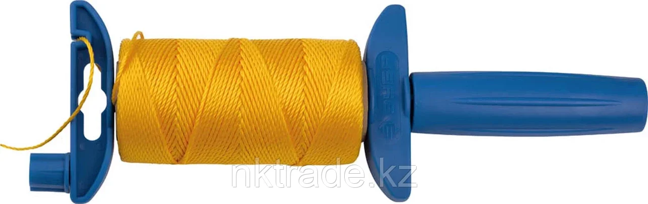 ЗУБР 100 м, нейлоновый, желтый, шнур для строительных работ 06410-100 - фото 1 - id-p61487537
