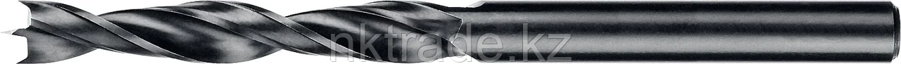 ЗУБР d=7 x 105/60 мм, М-образная заточка, спиральное сверло по дереву "Корона" 29421-105-07