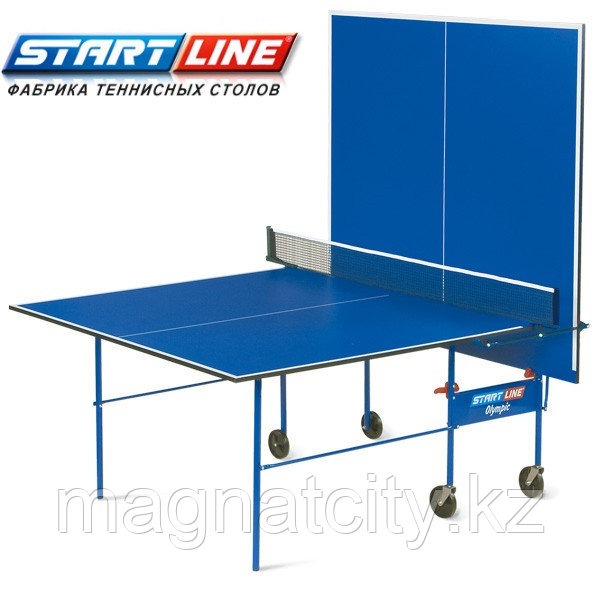 Стол теннисный Start line Olympic BLUE (Без Сетки) - фото 3 - id-p89893357