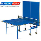 Стол теннисный Start line Olympic BLUE (с сеткой и комлектом), фото 3