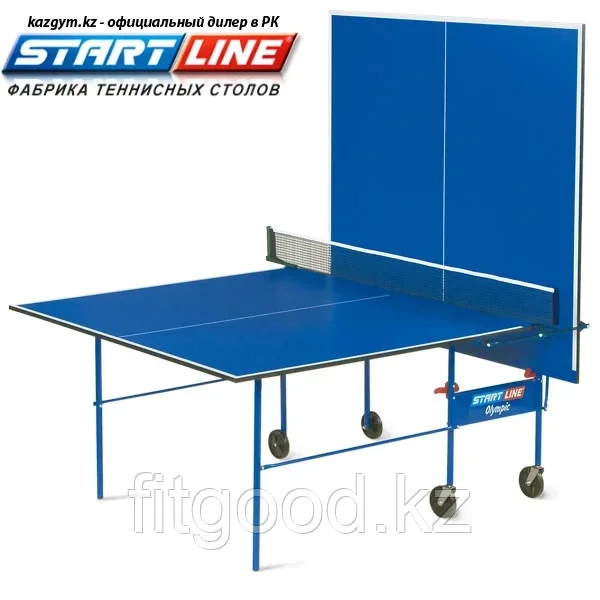 Теннисный стол Start Line Olympic с сеткой - фото 3 - id-p89893380