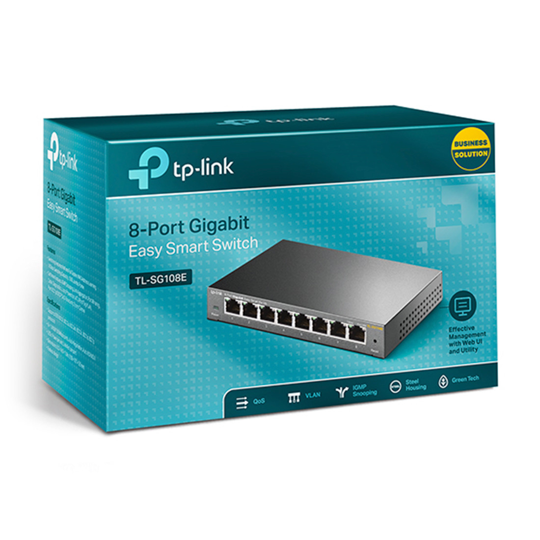 Коммутатор TP-Link TL-SG108E - фото 3 - id-p89898363