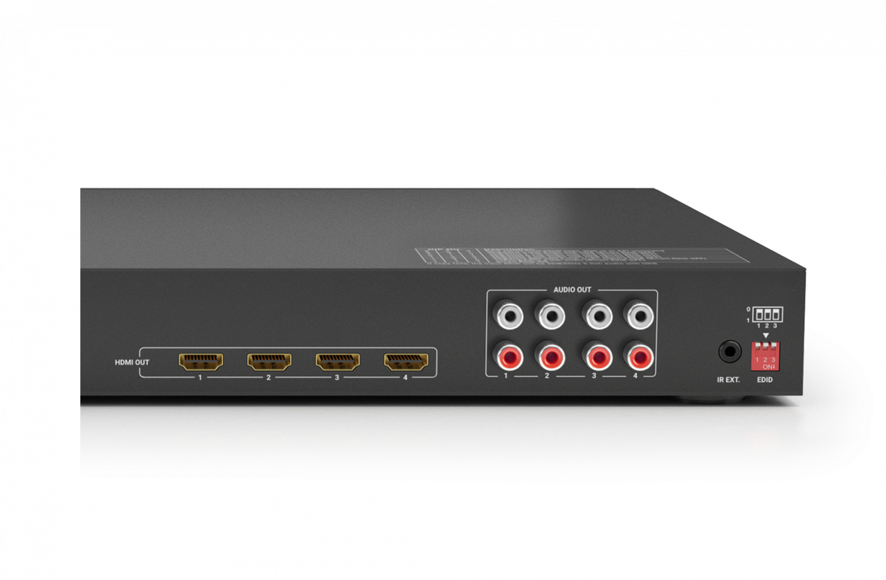MX-0404-H2A Матричный коммутатор 4x4, поддержка 4K HDR 4:4:4 60Hz HDMI - фото 4 - id-p89907612