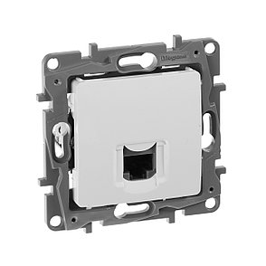 Информационная розетка RJ45 - категория 5 - UTP - Etika - белый, фото 2
