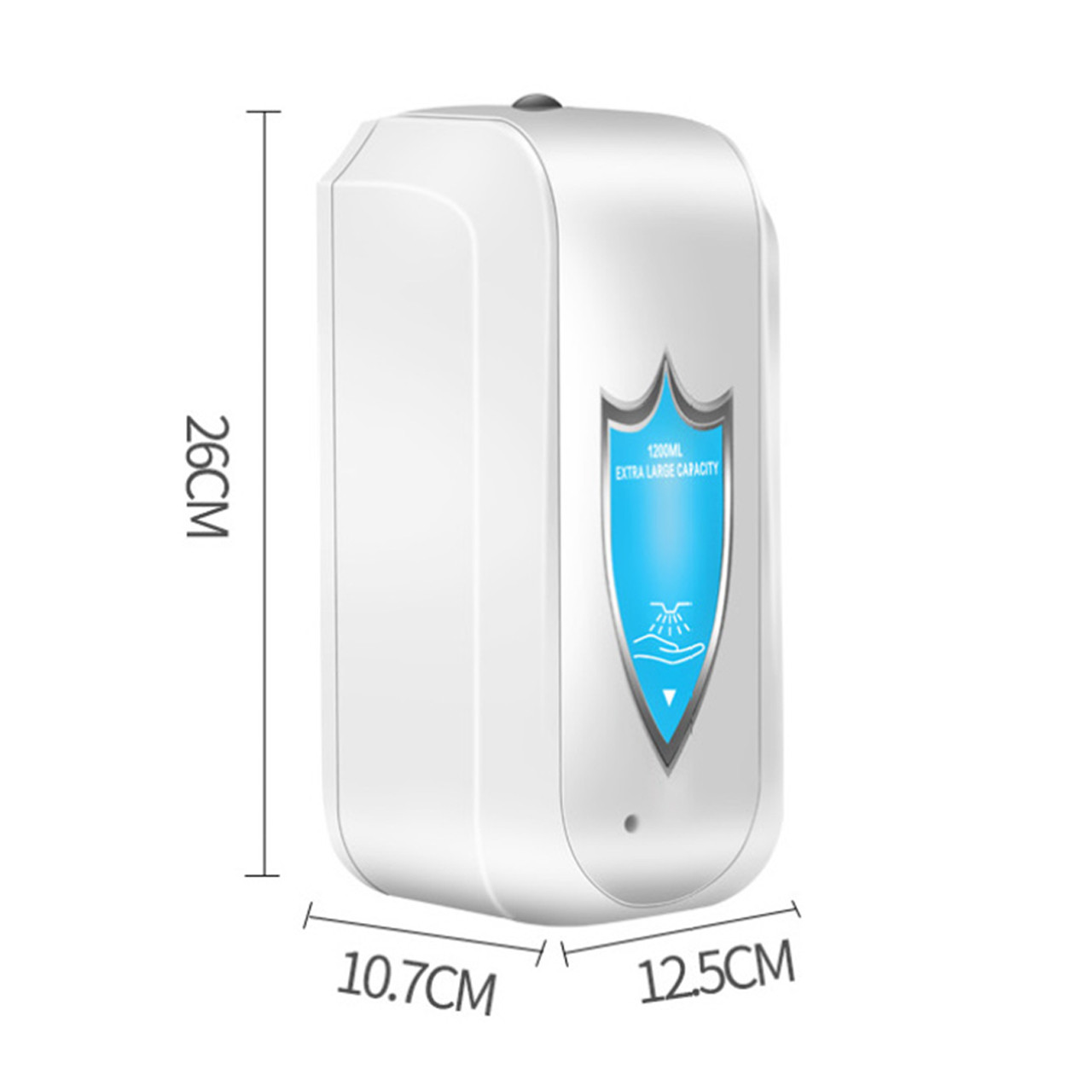 Сенсорный дозатор для мыла GL9003 для антисептика (белый) 1200ml