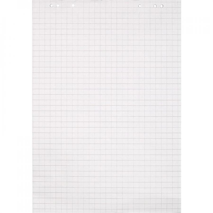 Бумага для флипчартов, 67,5х98 см, 50 листов, клетка