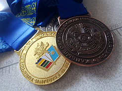 Медаль Жамбыл облысы с лентой 65 мм