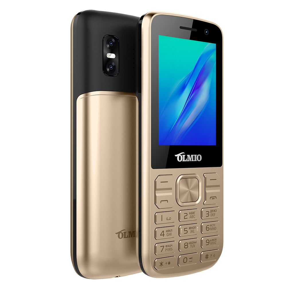 Мобильный телефон Olmio M22, золото