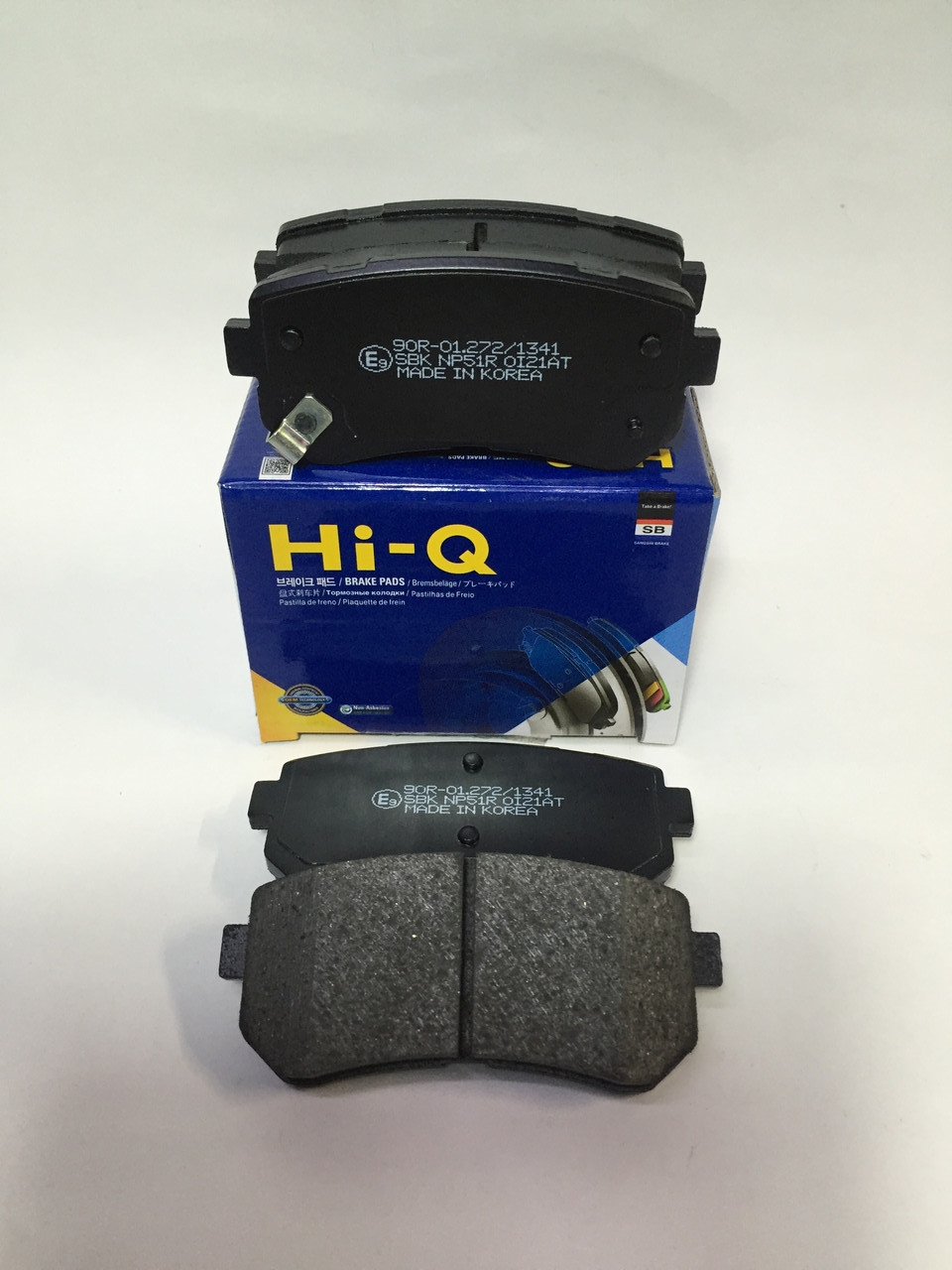 Kолодки тормозные задние HI-Q (Kia Cerato >08, Sonata >10, Cee'd >07, Pride >05, Hyundai Accent 05-10))