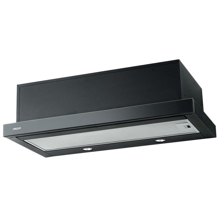 Вытяжка кухонная АКРО LIGHT 60см eco Glass черная WK-7 - фото 1 - id-p89912347