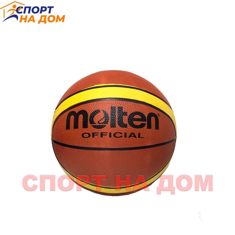 Баскетбольный мяч Molten GT6 (резина) - фото 1 - id-p89911139