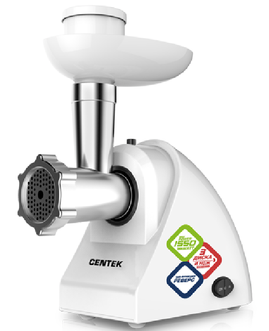 Мясорубка Centek CT-1605 White