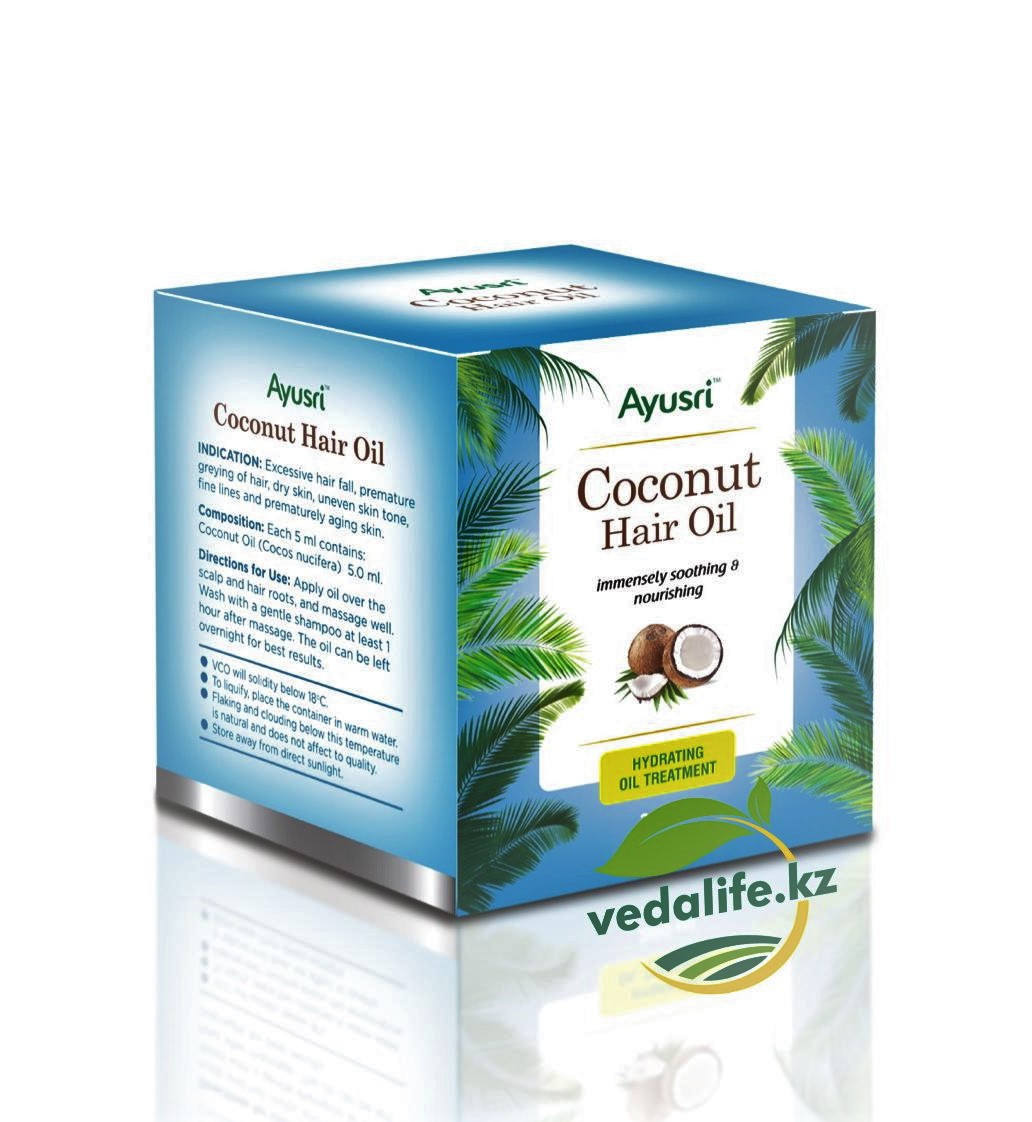 Кокосовое масло (Coconut Hair Oil AYUSRI), 200 мл: продажа, цена в ...
