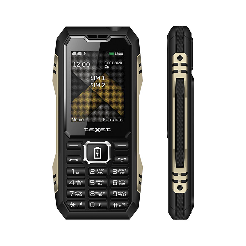 Мобильный телефон Texet TM-D428 черный, фото 1