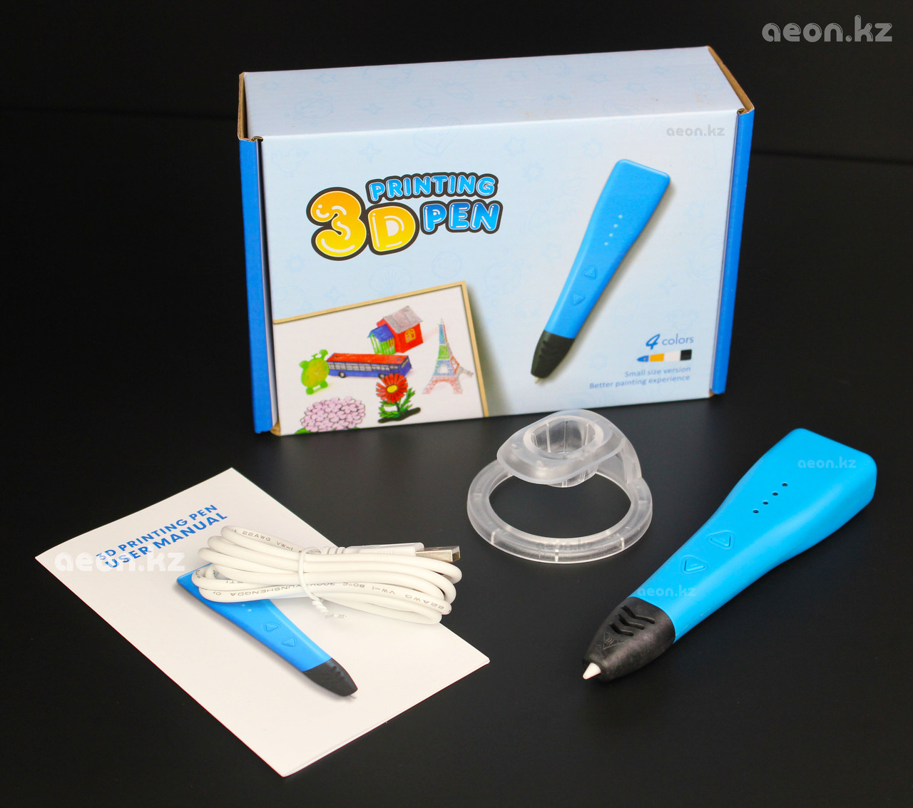 3D ручка RP500A Голубой - фото 1 - id-p89915513
