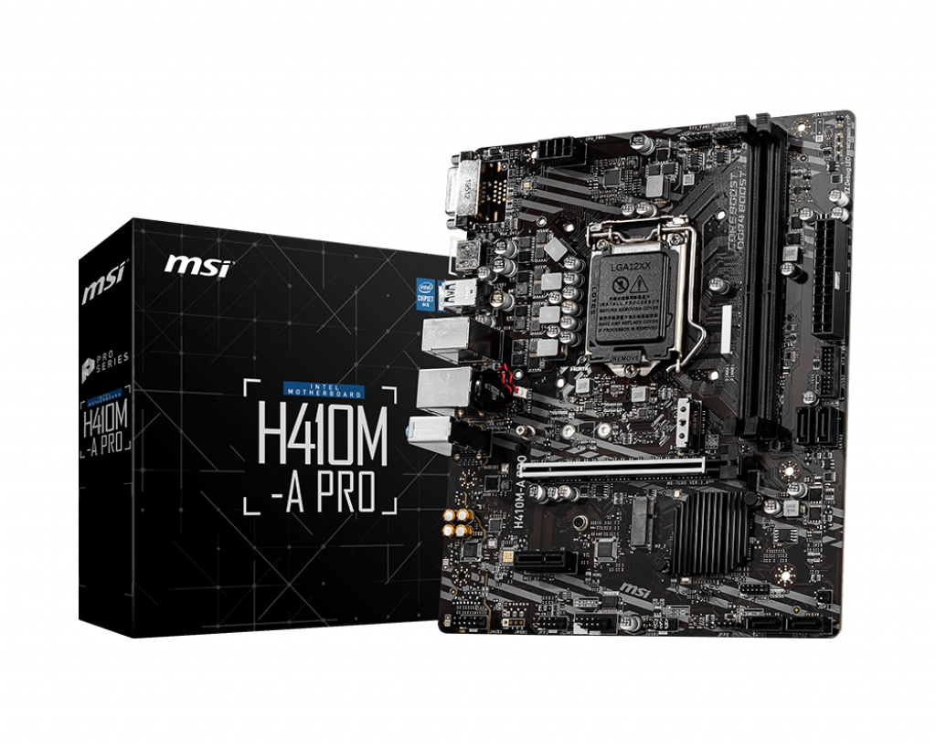 Материнская плата MSI H410M-A PRO