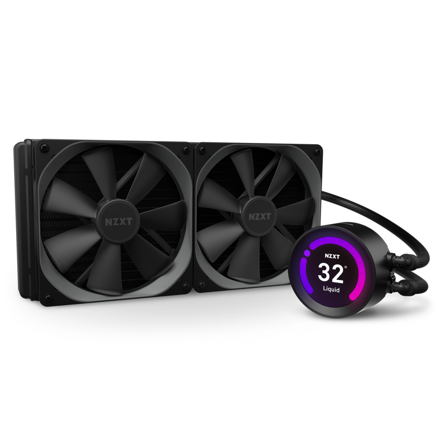 Водяное охлаждение для CPU NZXT KRAKEN Z63 AIO Liquid with 2.36" Displey Soc. Intel/AMD RL-KRZ63-01