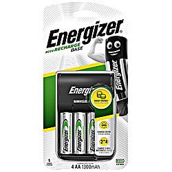 Зарядное устройство Energizer Base 1300 для аккумуляторов типа AA и AAA +4 аккумулятора АА