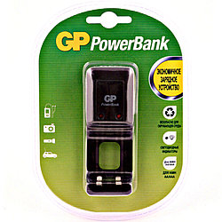 Зарядное устройство GP PowerBank PB330  (без аккумуляторов)