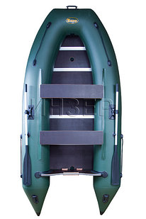 Лодка Инзер-2(350) V ЦС+киль зел.