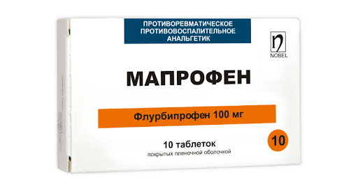Мапрофен 100 мг №10 табл - фото 1 - id-p85184217