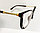 Компьютерные очки хамелеоны с тоненькой душкой Кошачья оправа глянцевая O`NeeiLL черно-коричневые, фото 6