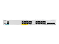 Cisco C1000-24T-4X-L Коммутатор Catalyst 2 уровня, 24 x GE RJ-45, 4 x SFP+. Версия ПО Lan Base