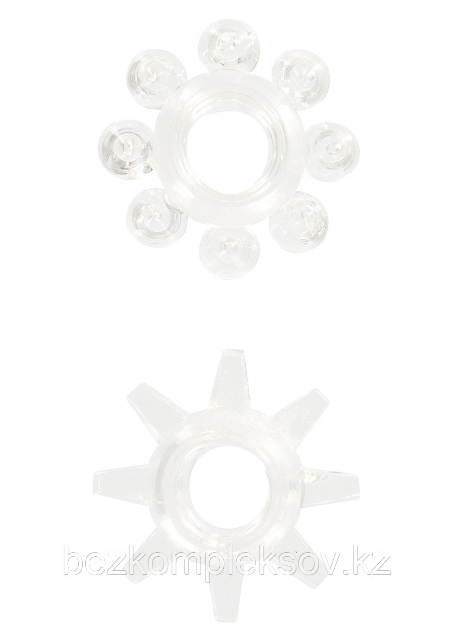 Набор эрекционных колец Clear Power Rings