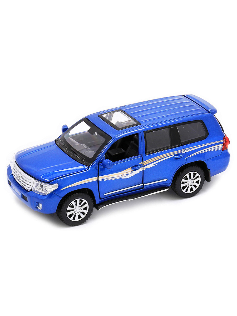 Модель машины Toyota Land Cruiser 1:32 (15,5см) свет,звук, инерция 32131